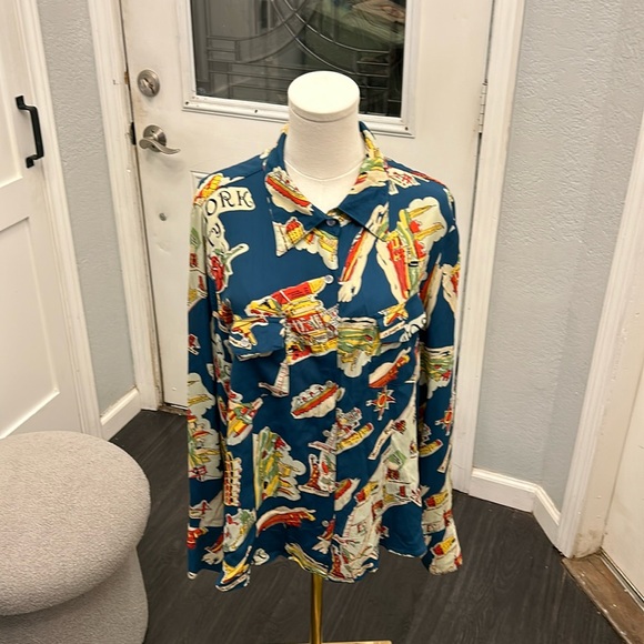 Tops - Tribute to NYC button down